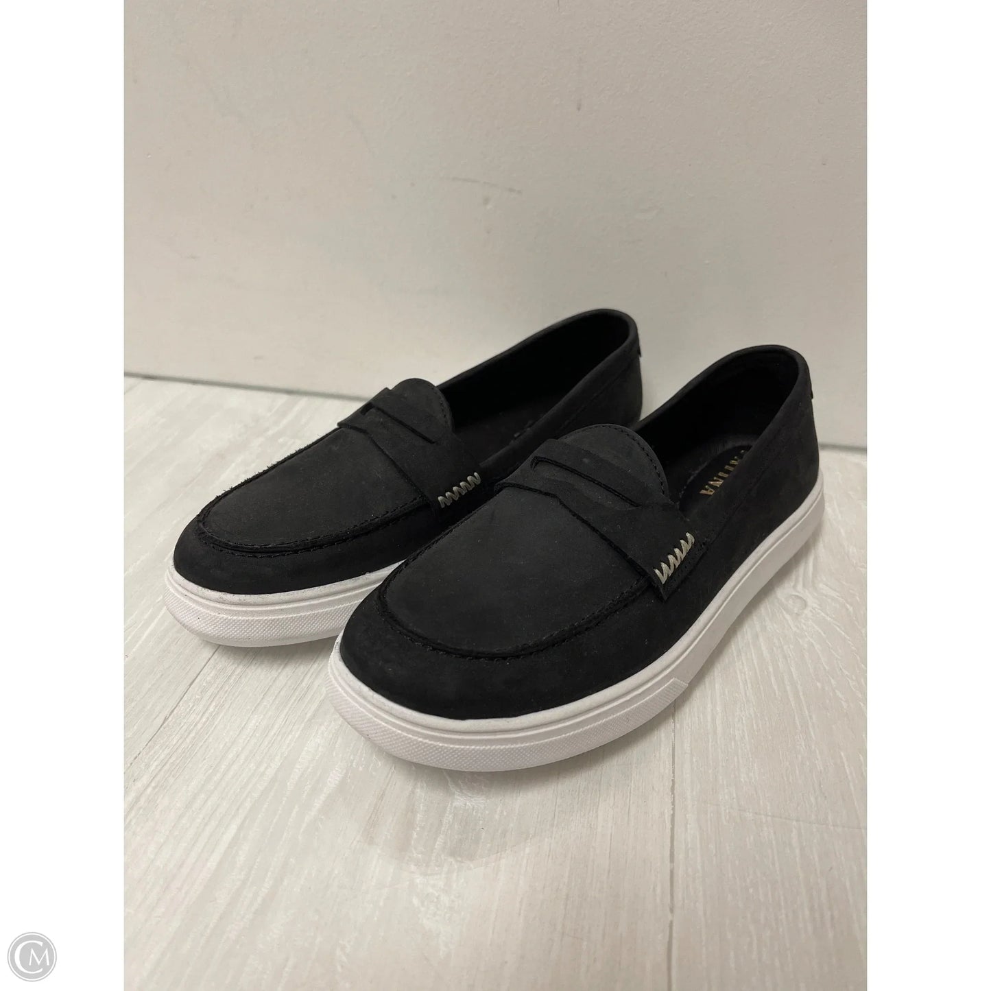 Shoes Flats By Clothes Mentor In Black, Size: 7.5