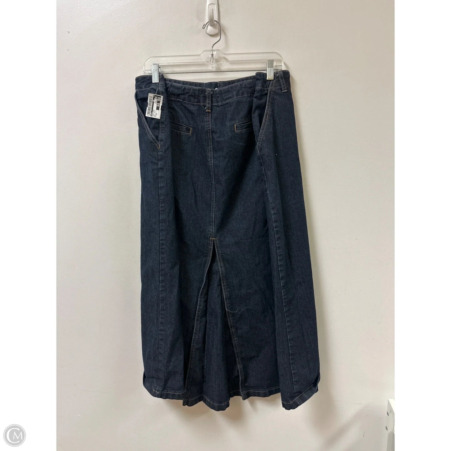 Skirt Midi By Cato In Blue Denim, Size: 24