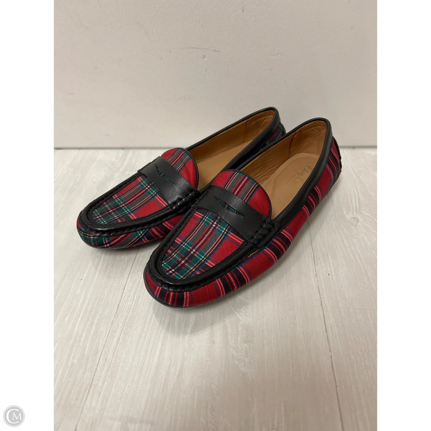 Shoes Flats By Clothes Mentor In Red, Size: 8.5