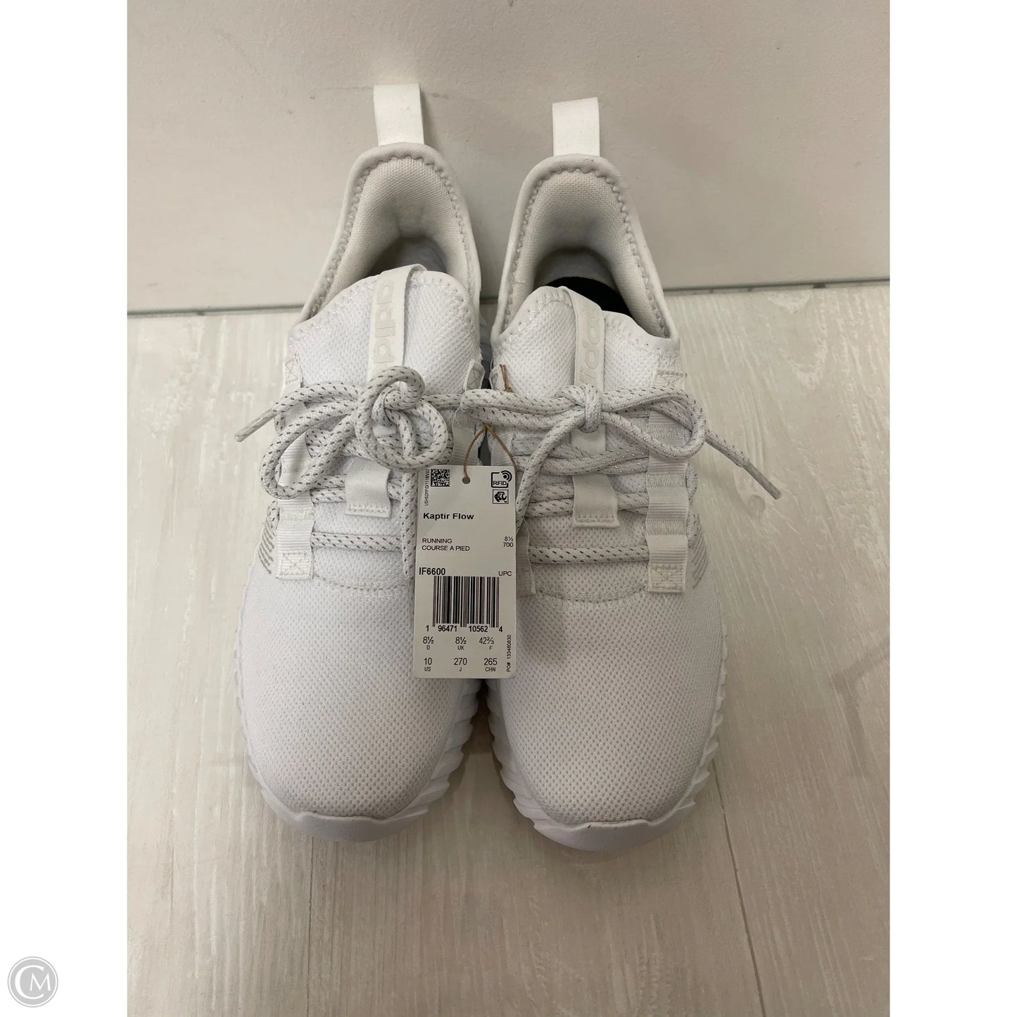 Shoes Athletic By Adidas In White, Size: 10