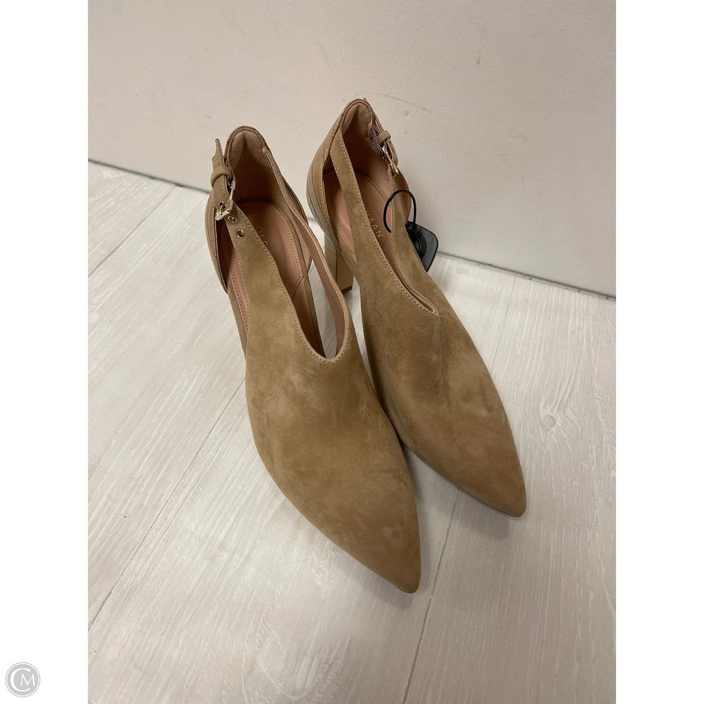Shoes Heels Block By Cole-haan In Brown, Size: 9.5