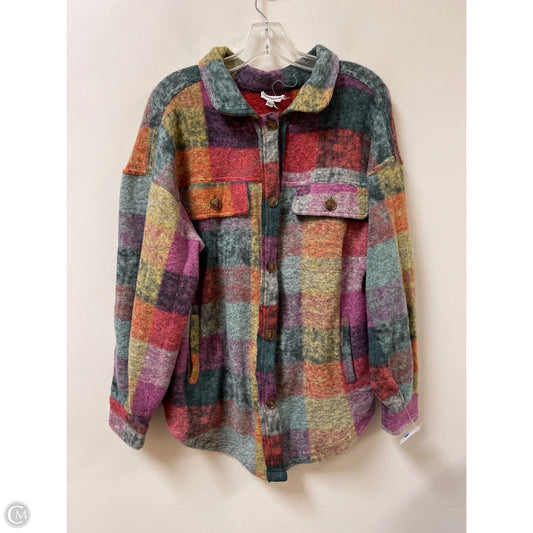 Jacket Shirt By Anniewear In Multi-colored, Size: S