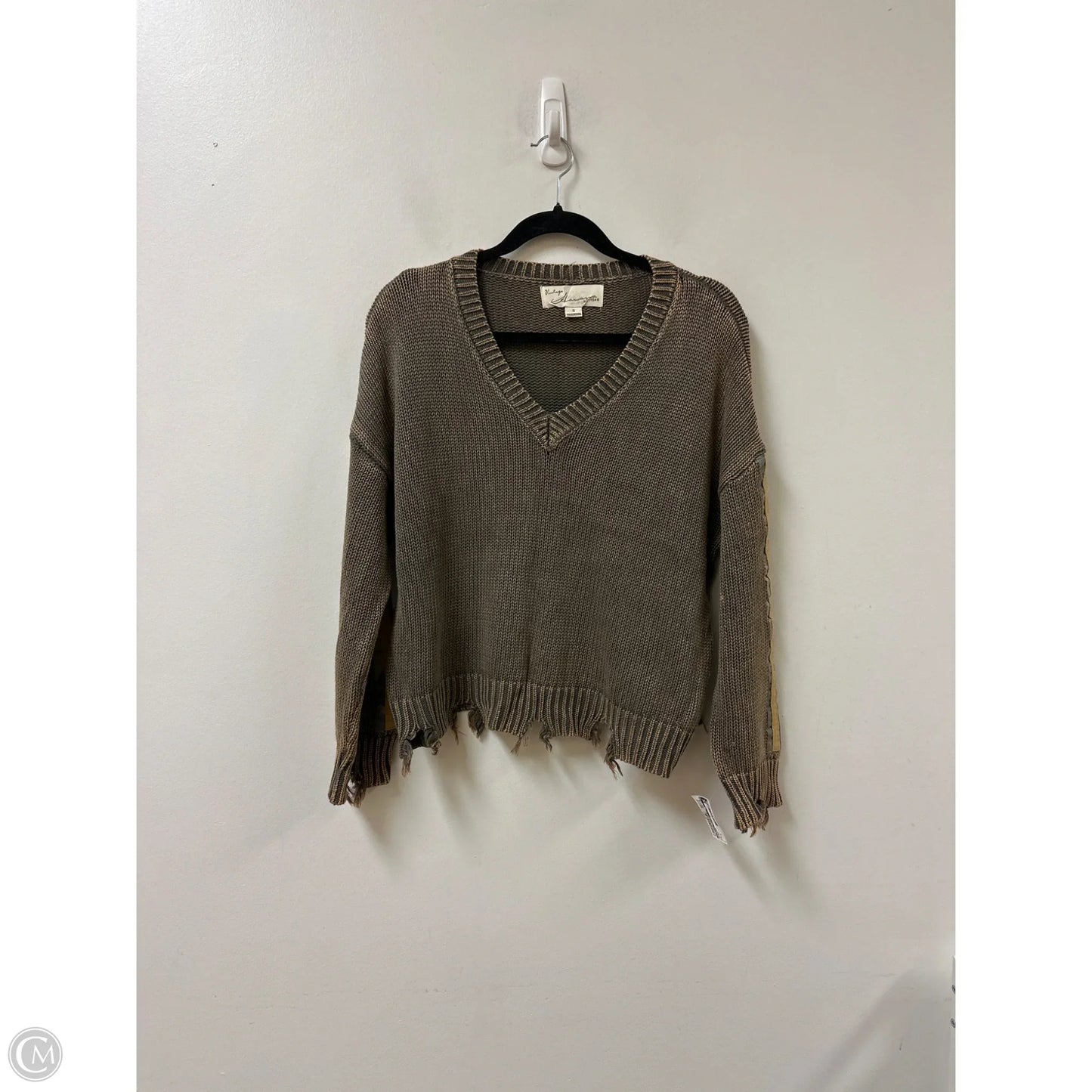 Sweater By Vintage Havana In Brown, Size: S