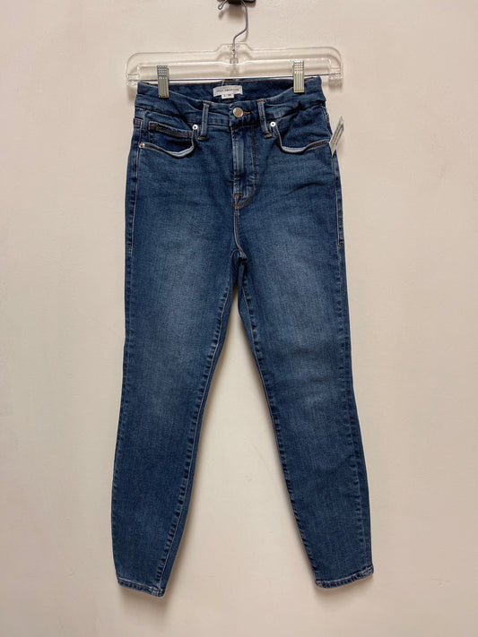 Jeans Designer By Good American In Blue Denim, Size: 2