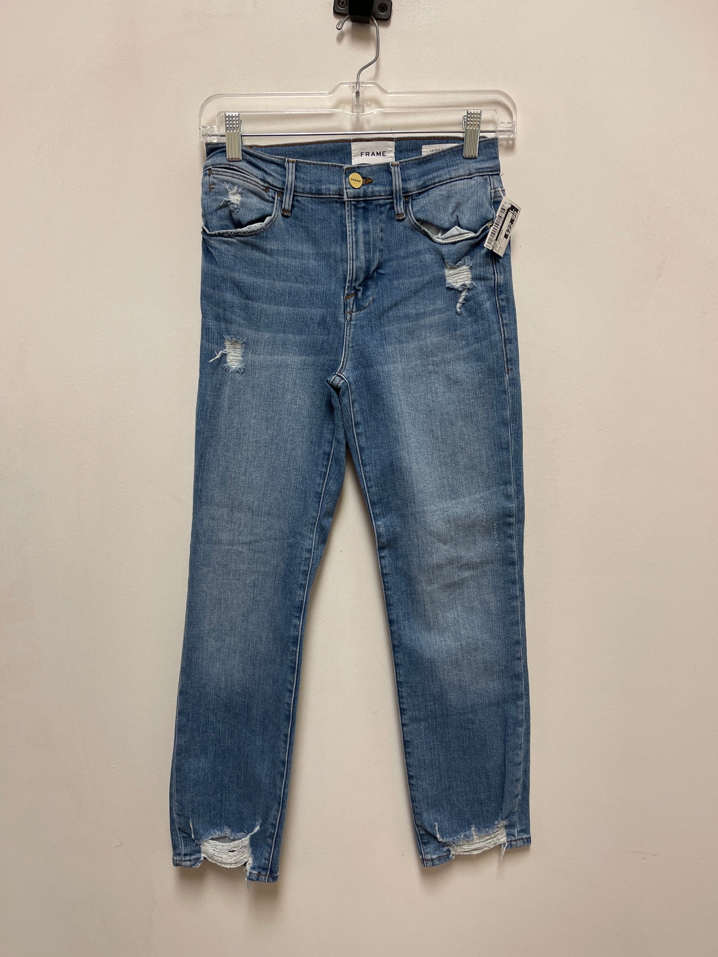 Jeans Designer By Frame In Blue Denim, Size: 2