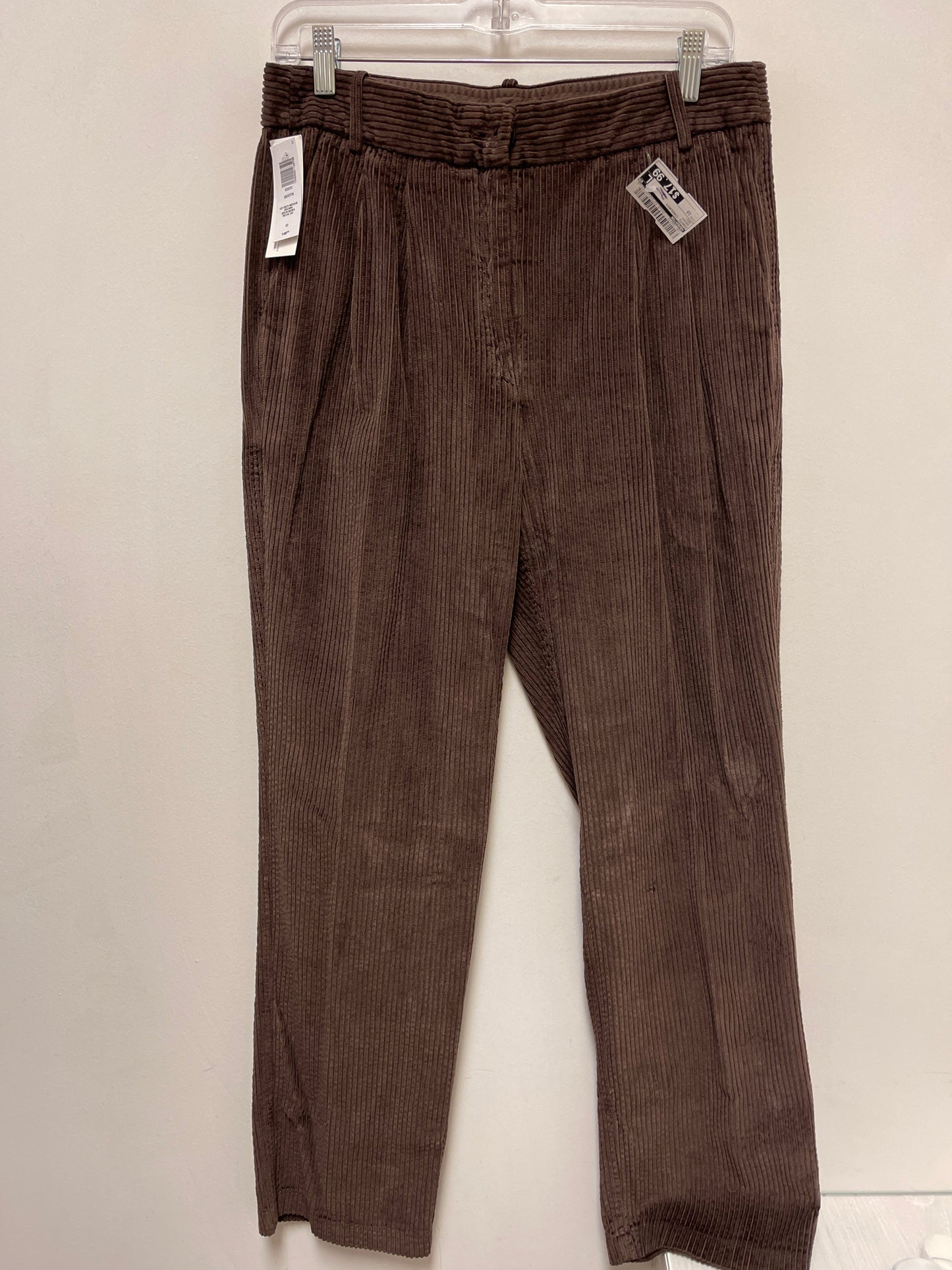 Pants Corduroy By Babaton In Brown, Size: 10