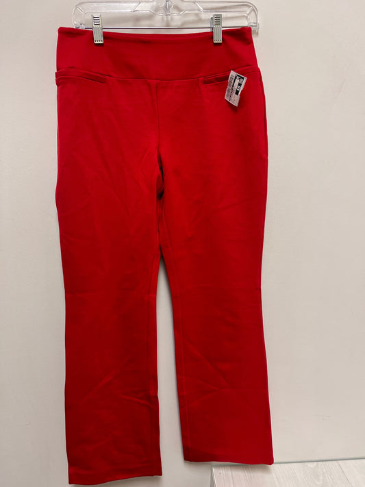 Pants Leggings By New York And Co In Red, Size: 8