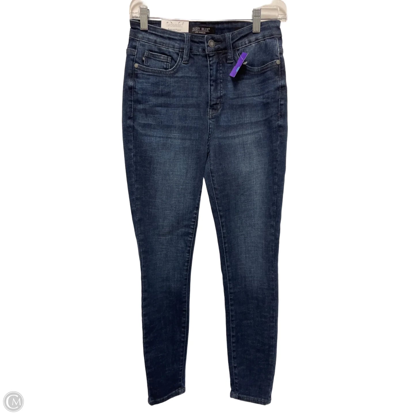 Jeans Skinny By Judy Blue In Blue Denim, Size: 2