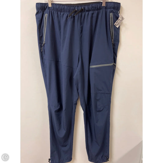 Athletic Pants By Clothes Mentor In Navy, Size: 2x