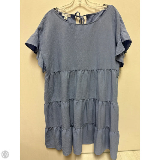 Dress Casual Midi By Nine West In Blue, Size: Xl