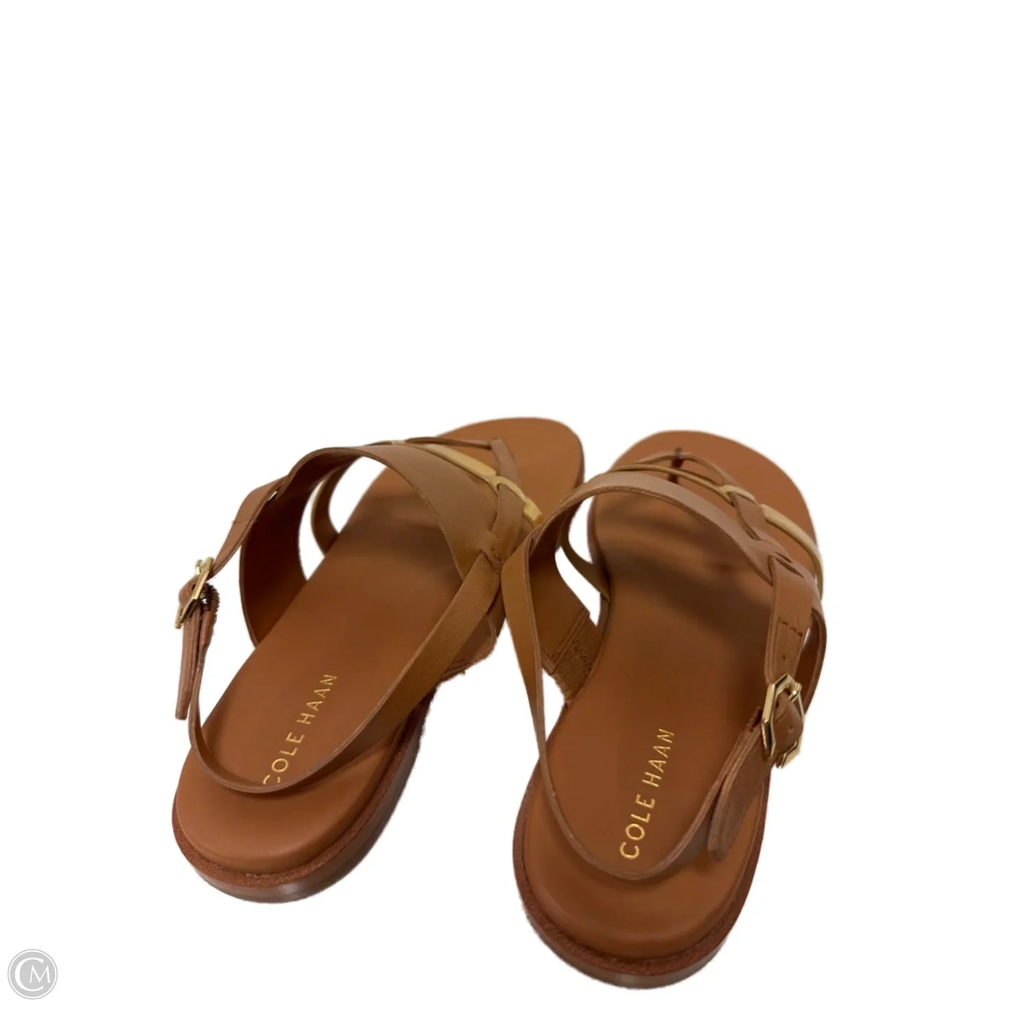 Sandals Flats By Cole-haan In Brown, Size: 8