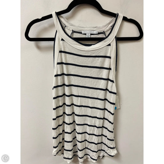 Top Sleeveless By Threads 4 Thought In Striped Pattern, Size: M