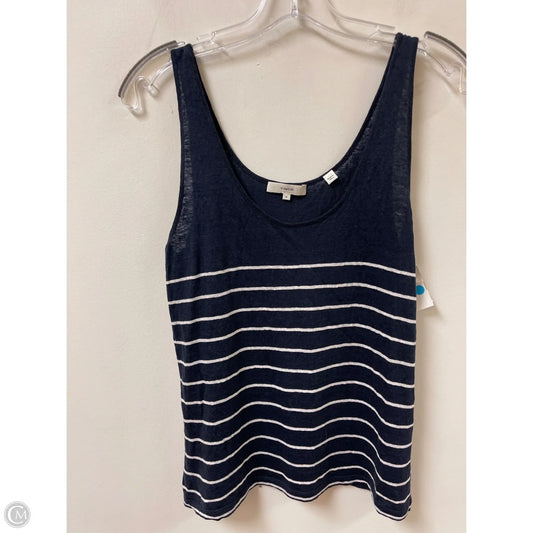 Top Sleeveless By Vince In Blue, Size: M