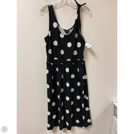 Dress Casual Midi By Who What Wear In Polkadot Pattern, Size: Xl