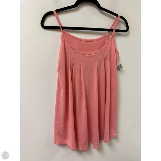 Top Sleeveless By Clothes Mentor In Pink, Size: L