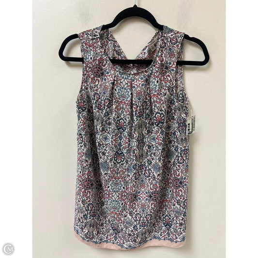 Top Sleeveless By Max Studio In Multi-colored, Size: S