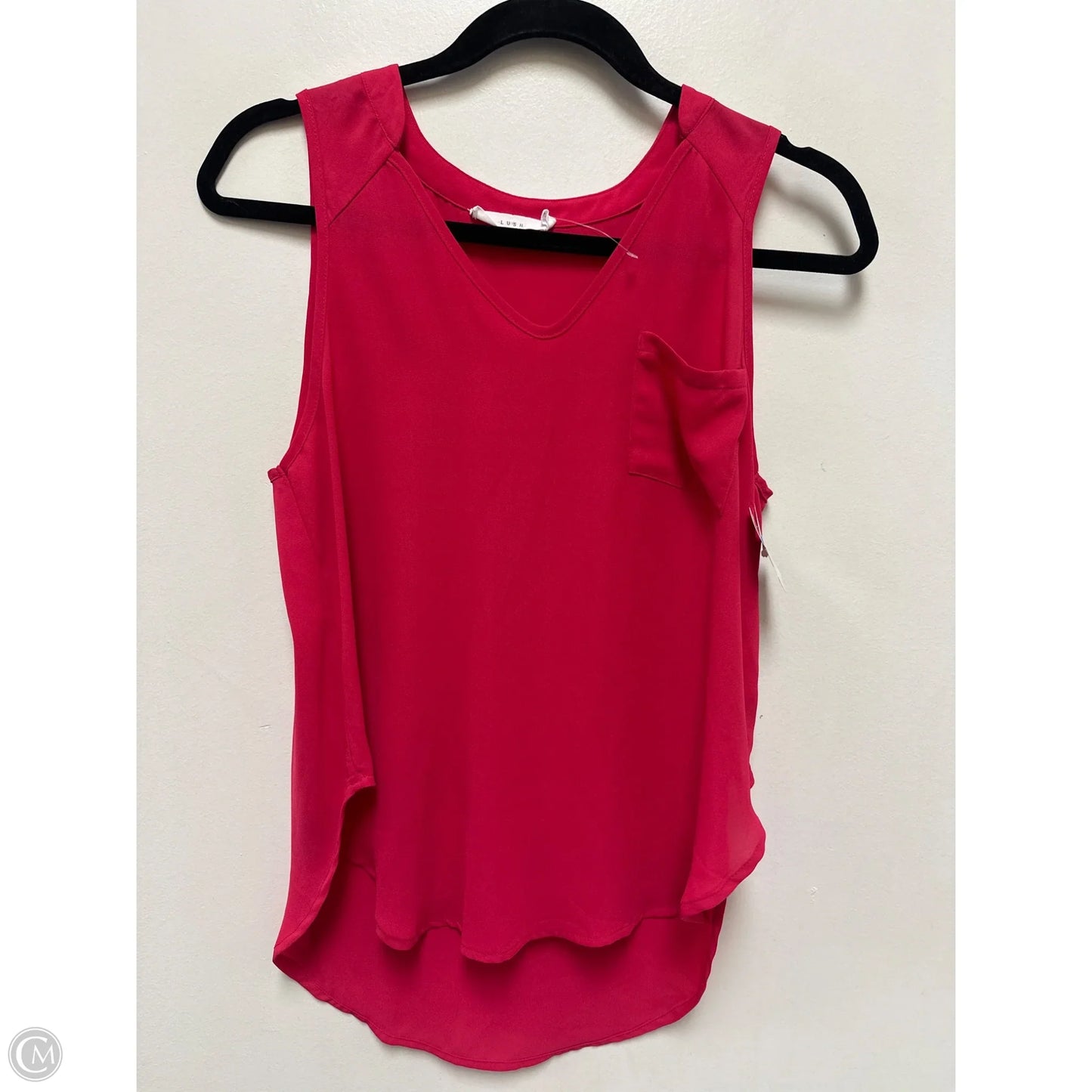 Top Sleeveless By Lush In Pink, Size: Xs