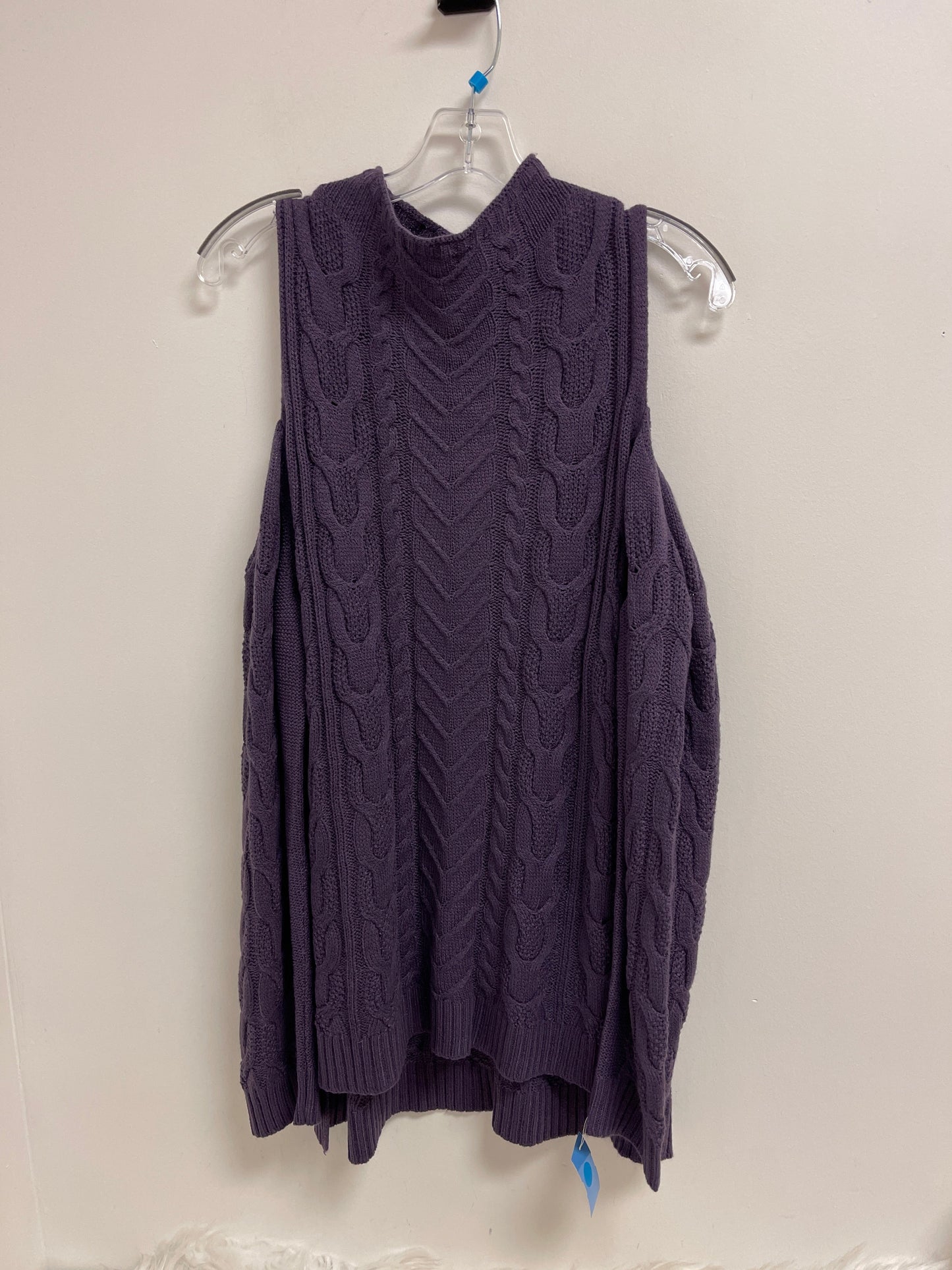 Sweater By New York And Co In Purple, Size: 2x