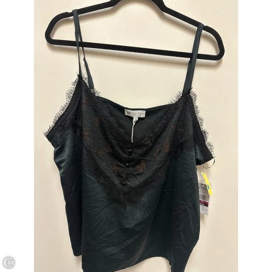 Top Sleeveless By Jessica Simpson In Black, Size: 2x