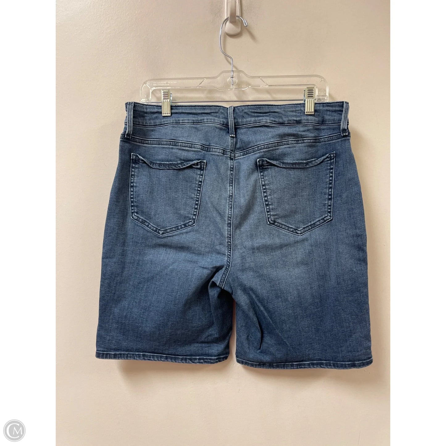 Shorts By Not Your Daughters Jeans In Blue Denim, Size: 14
