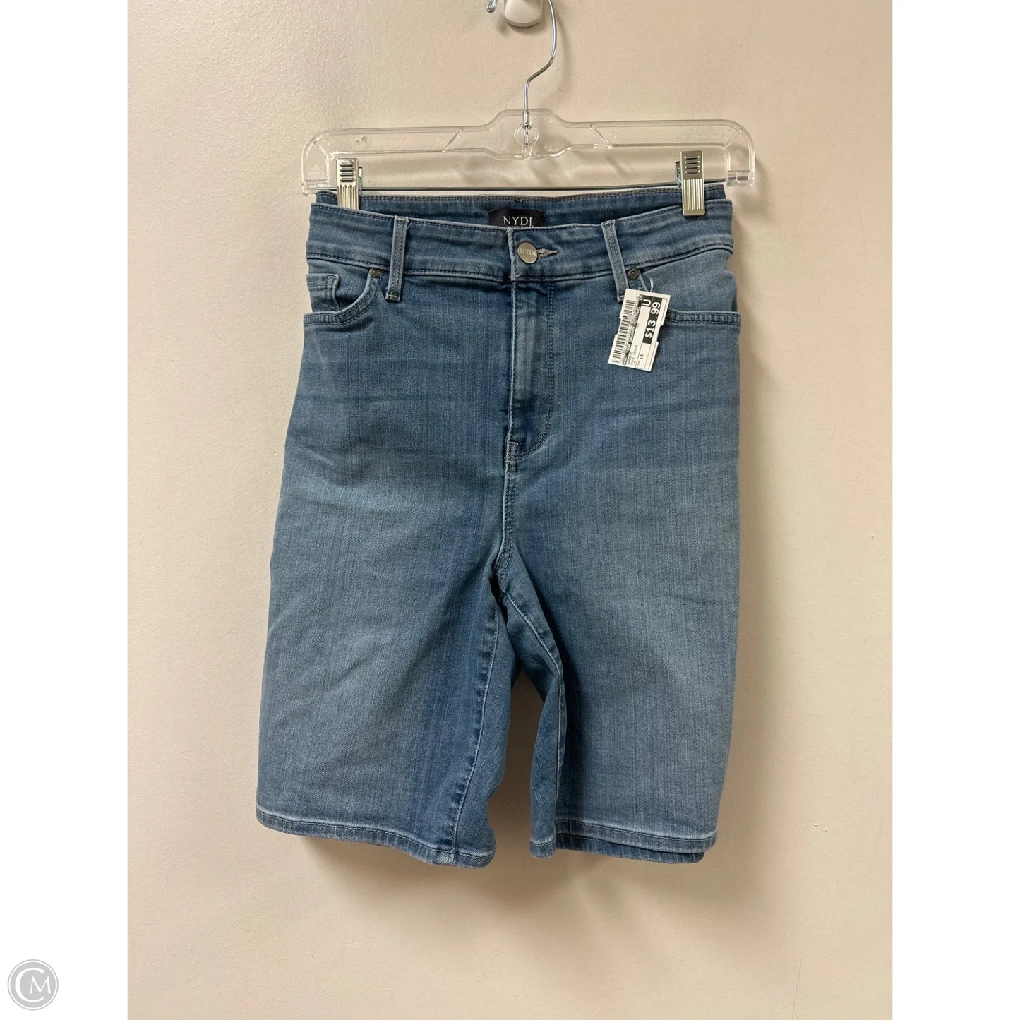 Shorts By Not Your Daughters Jeans In Blue Denim, Size: 14