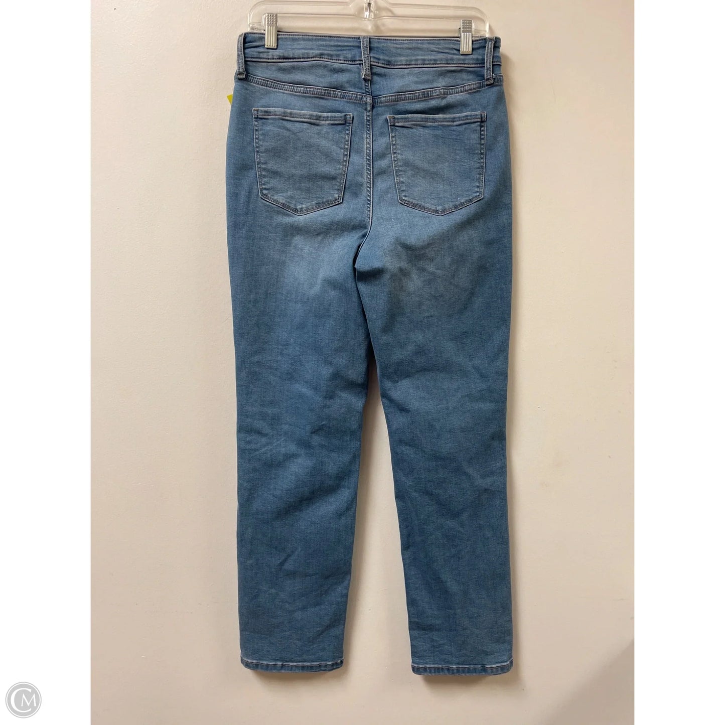 Jeans Straight By Nine West In Blue Denim, Size: 10