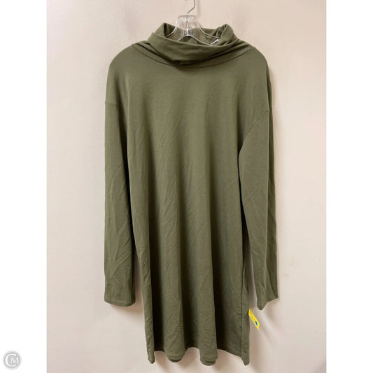 Dress Casual Midi By Bp In Green, Size: Xl