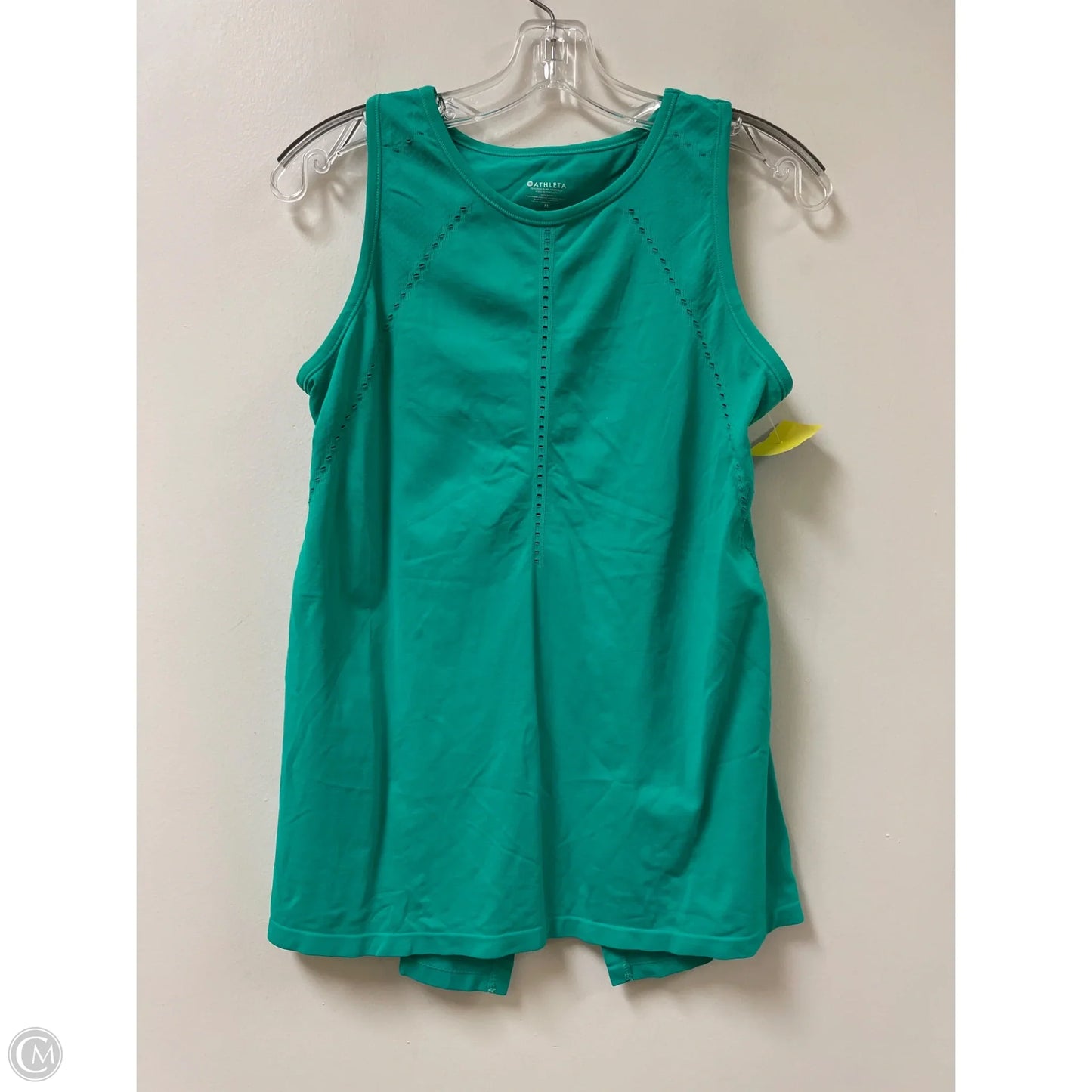 Athletic Tank Top By Athleta In Green, Size: M