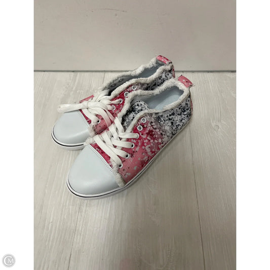 Shoes Flats By Clothes Mentor In Pink, Size: 7.5