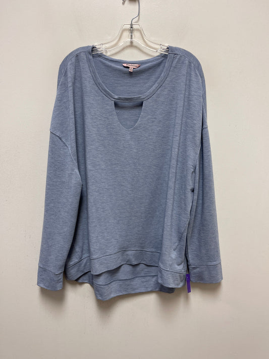 Blue Top Long Sleeve Juicy Couture, Size 2x