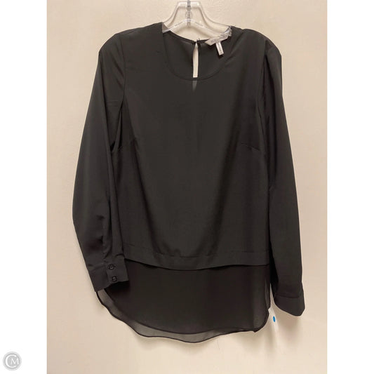 Top Long Sleeve By Bcbgeneration In Black, Size: S