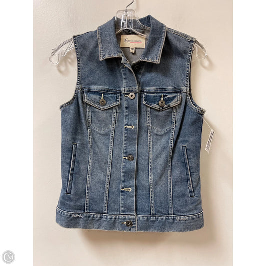 Vest Other By Vince Camuto In Blue Denim, Size: Xs