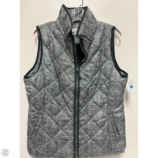 Vest Puffer & Quilted By Coldwater Creek In Grey, Size: M