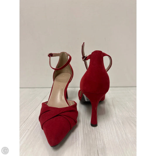 Shoes Heels Stiletto By Kelly And Katie In Red, Size: 9.5