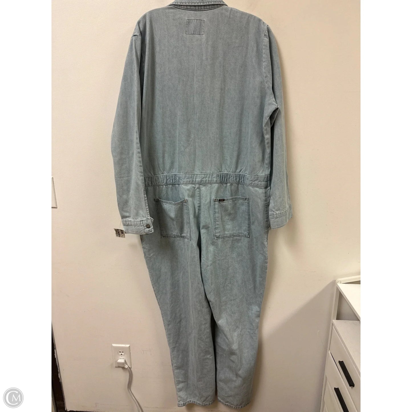 Jumpsuit By Lee In Blue Denim, Size: Xl
