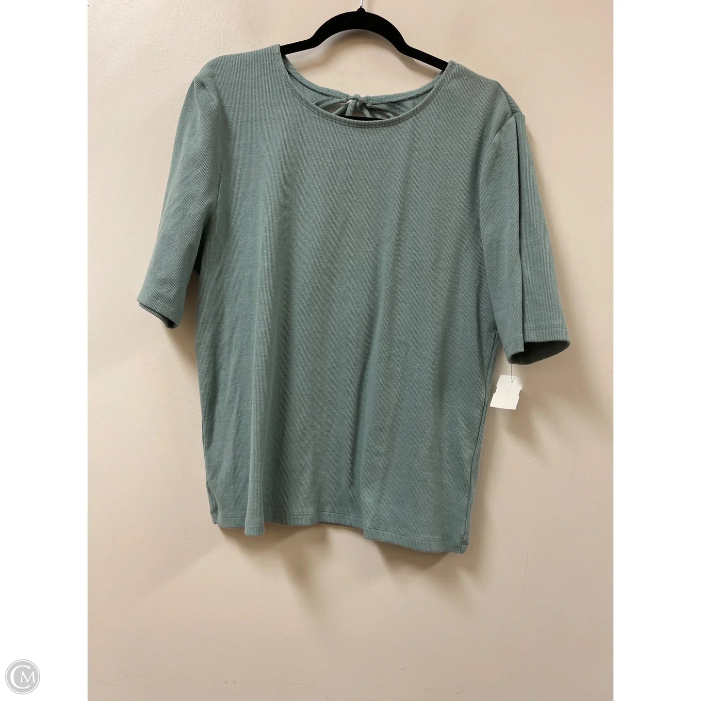 Top Short Sleeve By Gap In Green, Size: 1x
