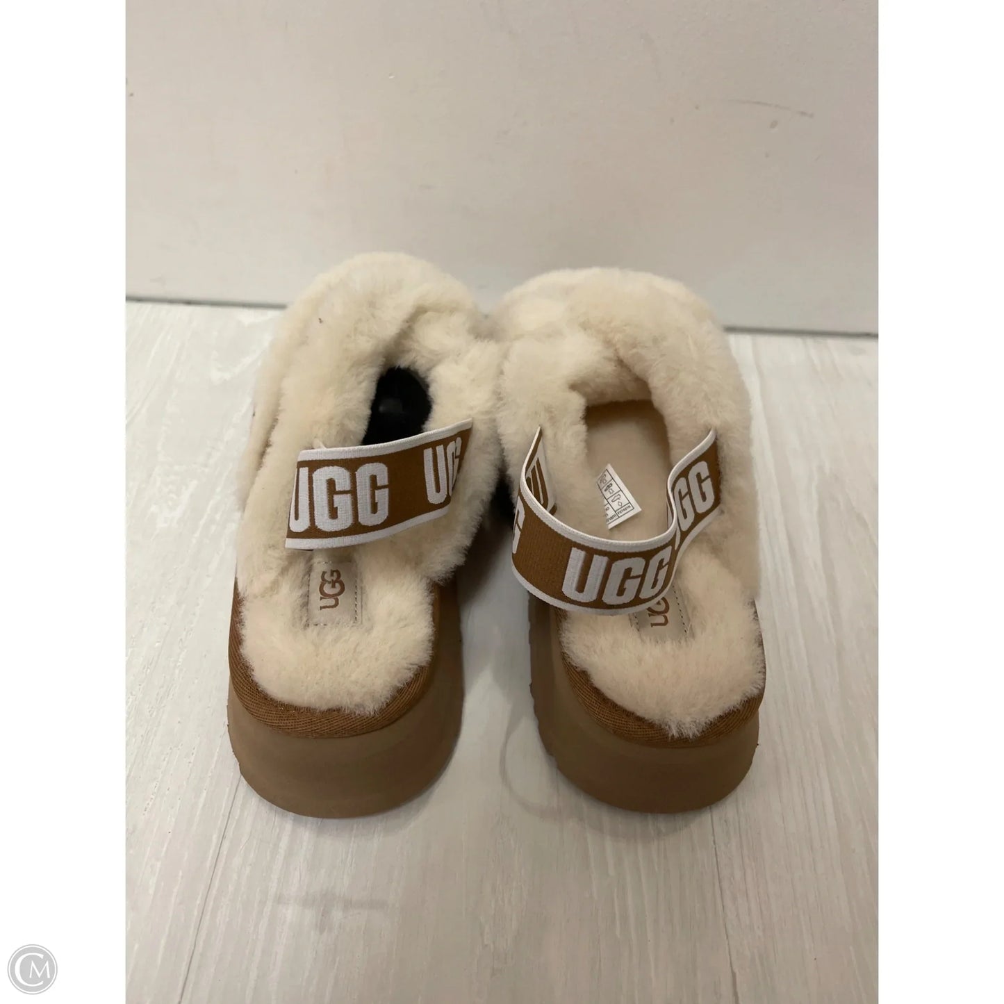 Sandals Designer By Ugg In Brown, Size: 7