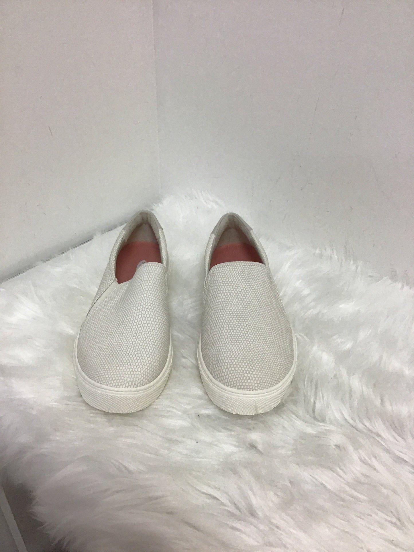 White Shoes Flats Dr Scholls, Size 8.5