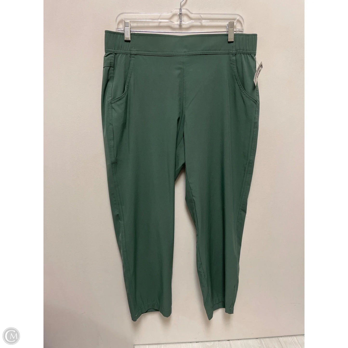 Athletic Pants By Eddie Bauer In Green, Size: M