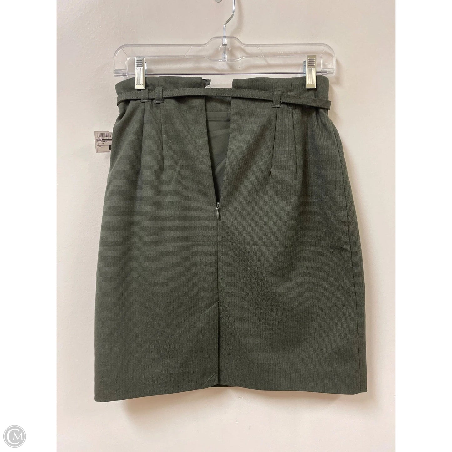 Skirt Midi By H&m In Green, Size: 4
