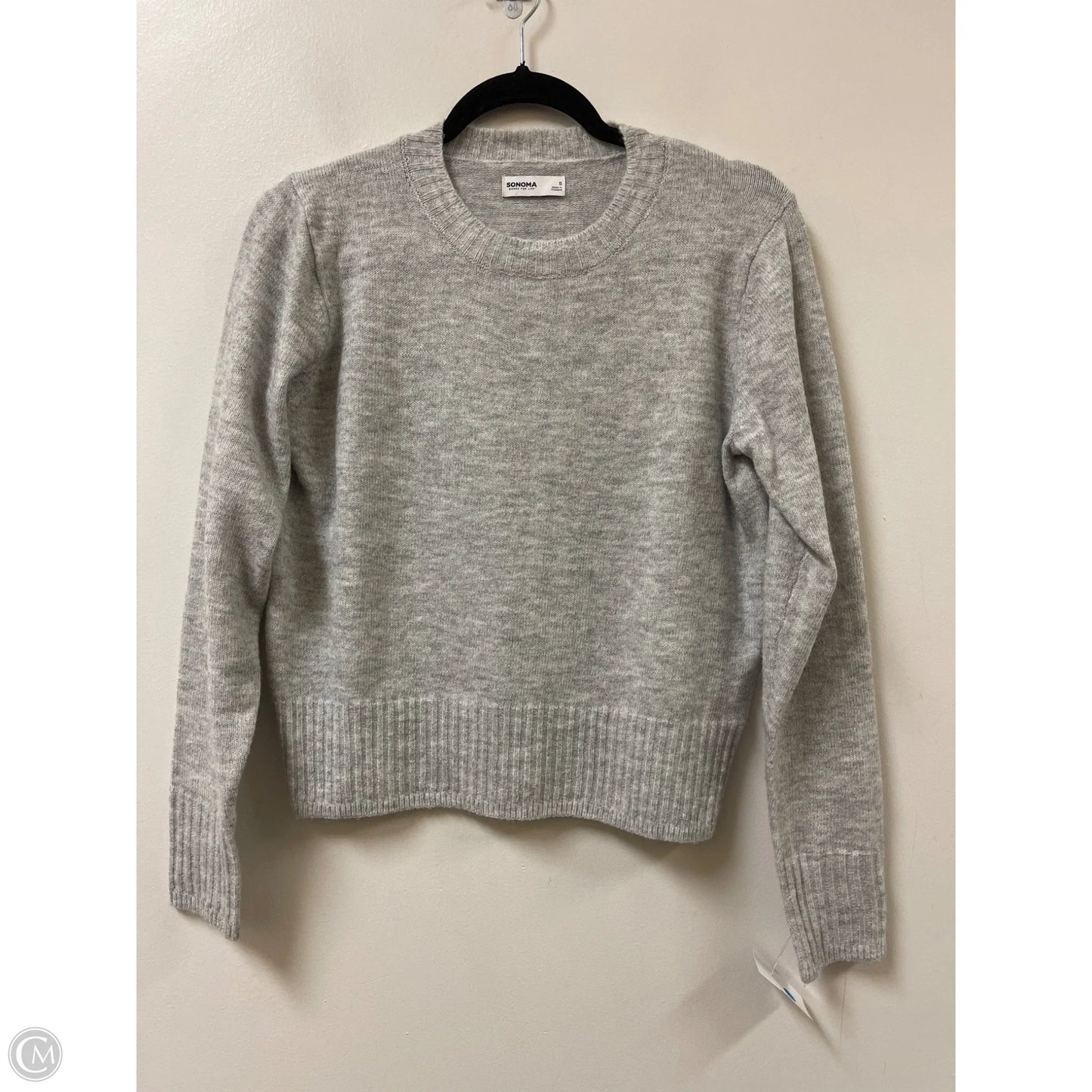 Sweater By Sonoma In Grey, Size: S