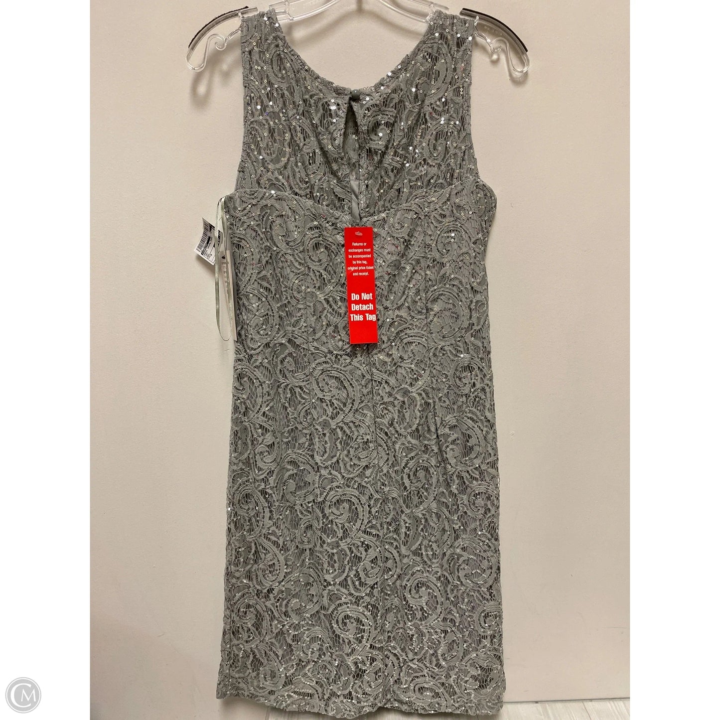 Dress Casual Midi By Scarlett In Grey, Size: M