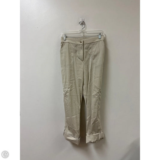 Pants Cropped By Chicos In Tan, Size: 14