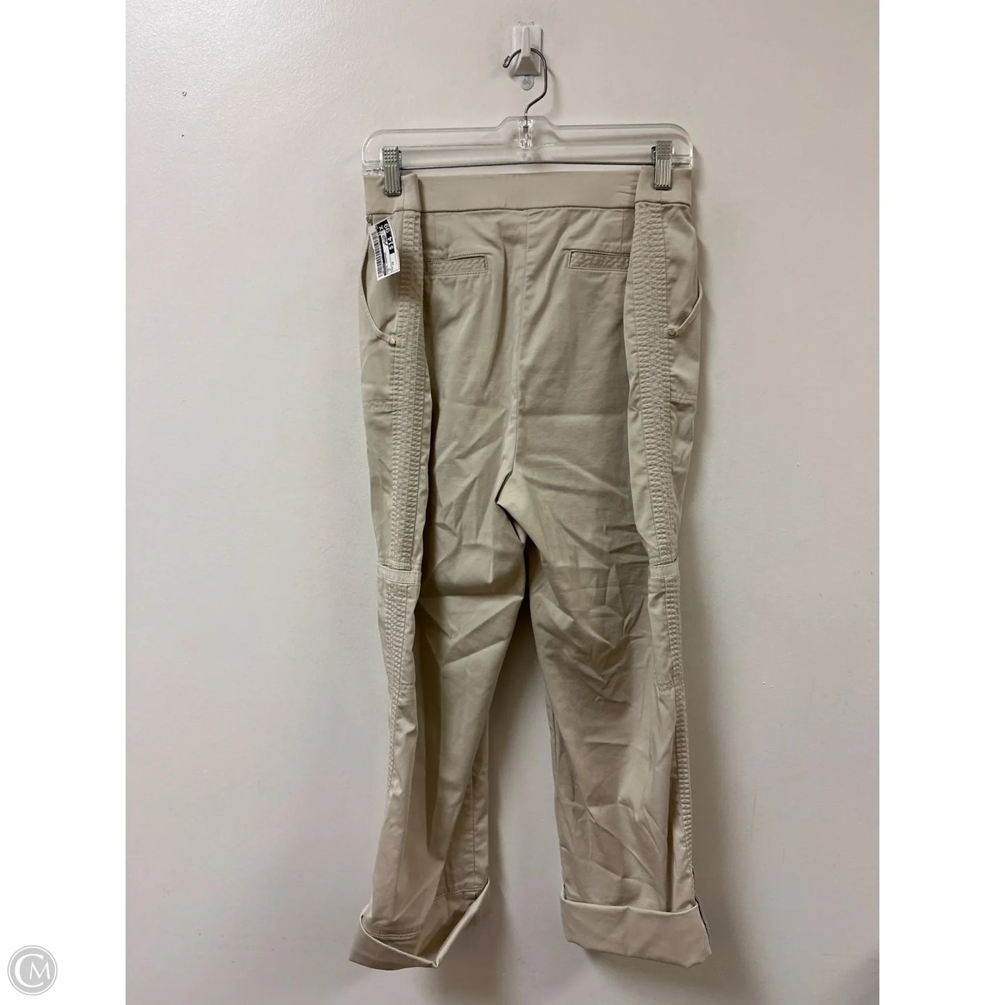 Pants Cropped By Chicos In Tan, Size: 14