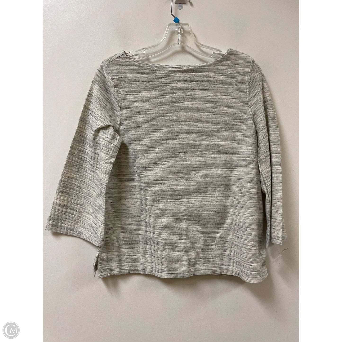 Top Long Sleeve By Old Navy In Grey, Size: S