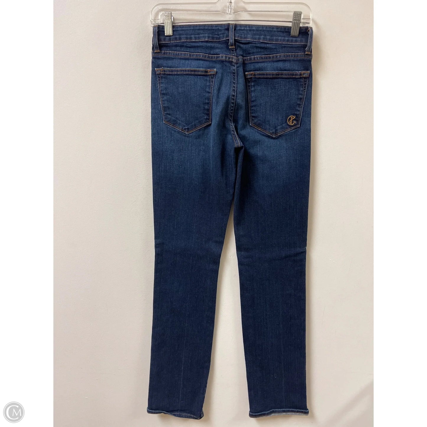 Jeans Skinny By Cookie Johnson In Blue Denim, Size: 4
