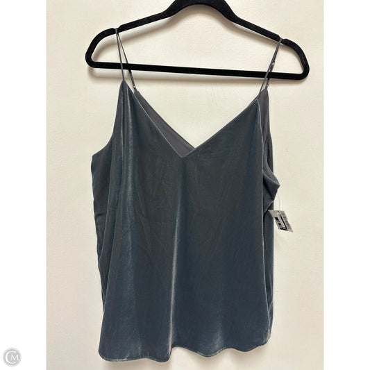 Top Sleeveless By Express In Grey, Size: L