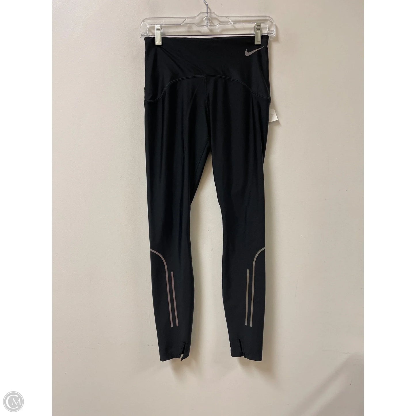 Athletic Leggings By Nike In Black, Size: Xs