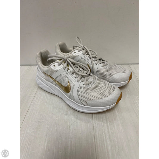 Shoes Athletic By Nike In White, Size: 10