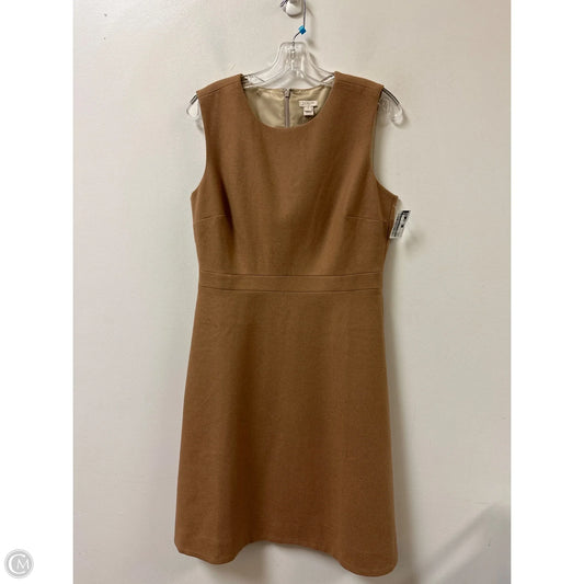 Dress Casual Midi By J. Jill In Brown, Size: M